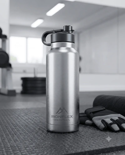 Stainless Steel Water Bottle - Thermos 750ml