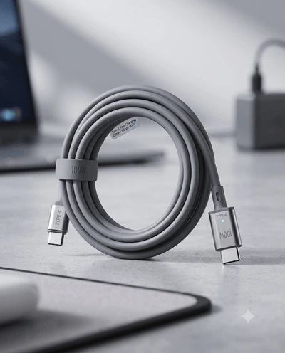 Type-C Fast Charging Cable - Silicon 100W